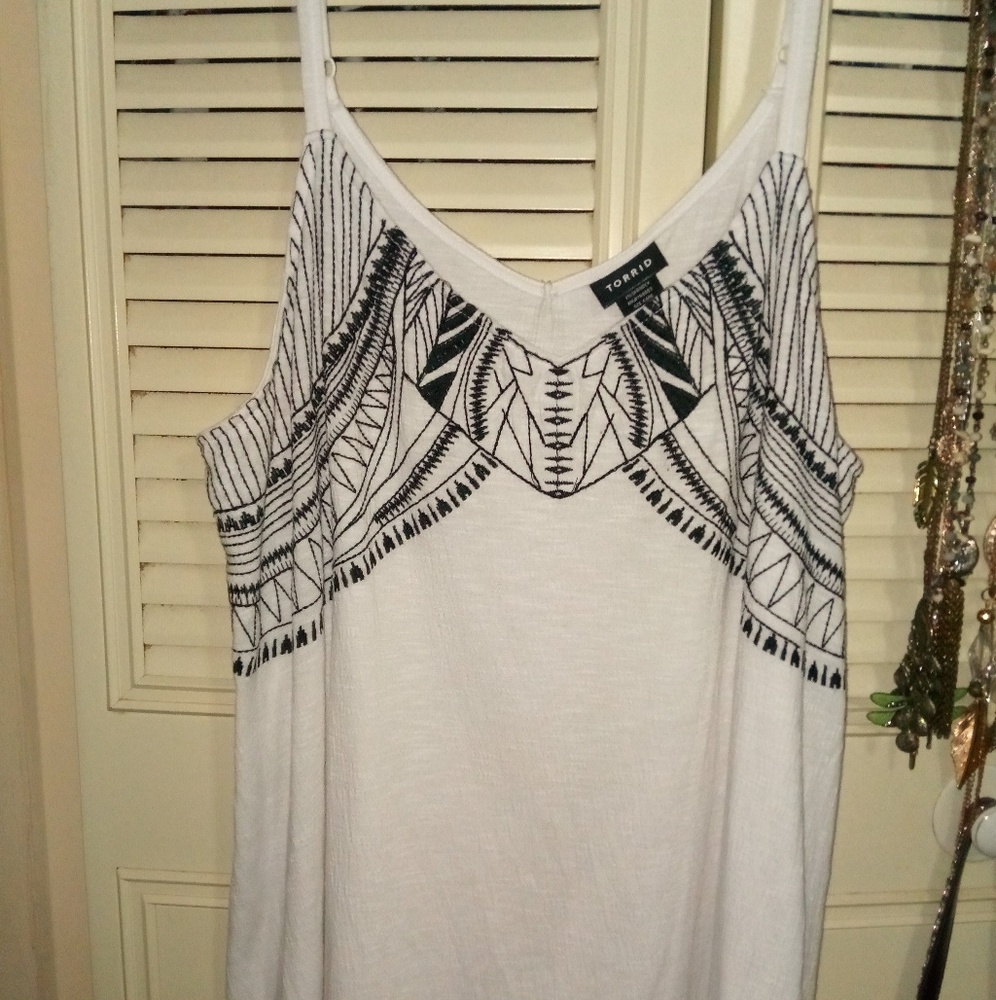 Torrid Linen Top